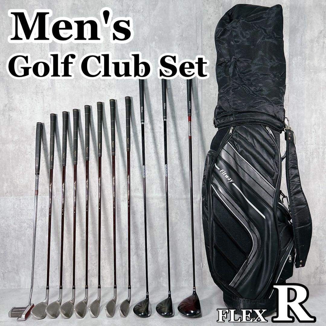 V536 Wilson 他 メンズ 販売 ゴルフ クラブ セット 12点 フレックスR V536 Wilson 他 メンズ 販売 ゴルフ クラブ セット 12点 フレックスR