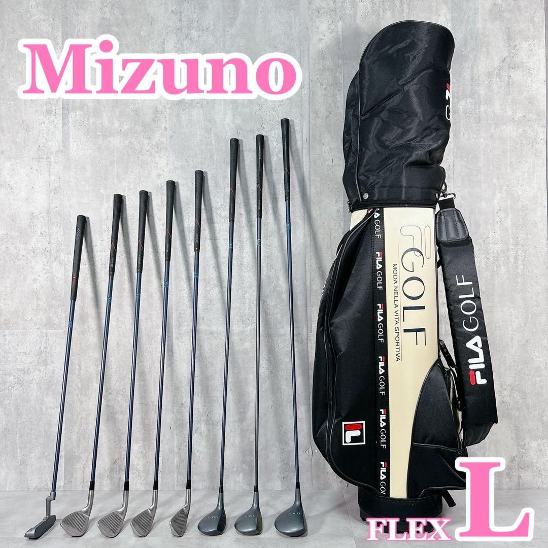 V 532 ミズノ CHIME 他 レディース ゴルフ クラブ セット