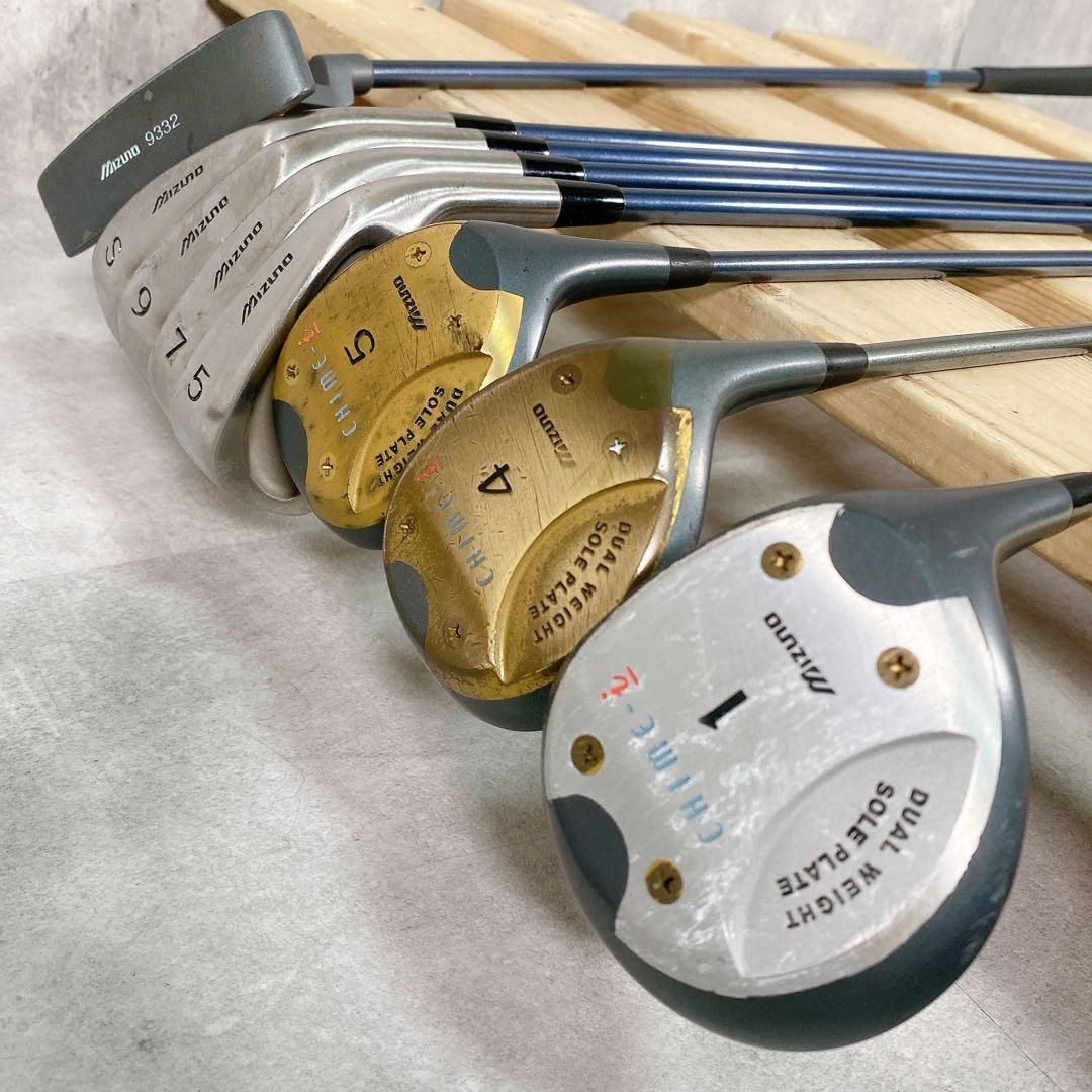 V 532 ミズノ CHIME 他 レディース ゴルフ クラブ セット 初心者