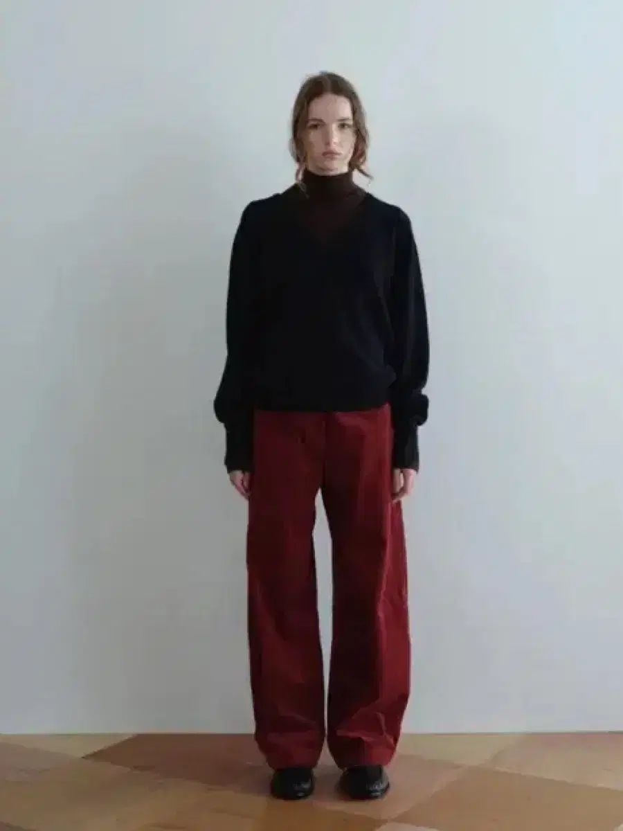 アルト artto コーデュロイ パンツ レッド