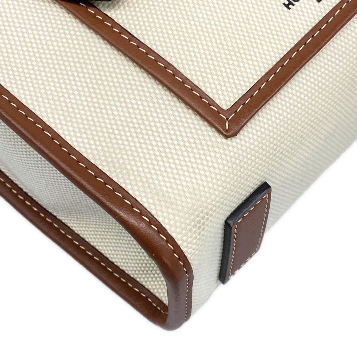 BURBERRY ショルダーバッグ アイボリー/ブラウン 保存袋付き BURBERRY/Burberry(バーバリー) ショルダーバッグ - 8044143