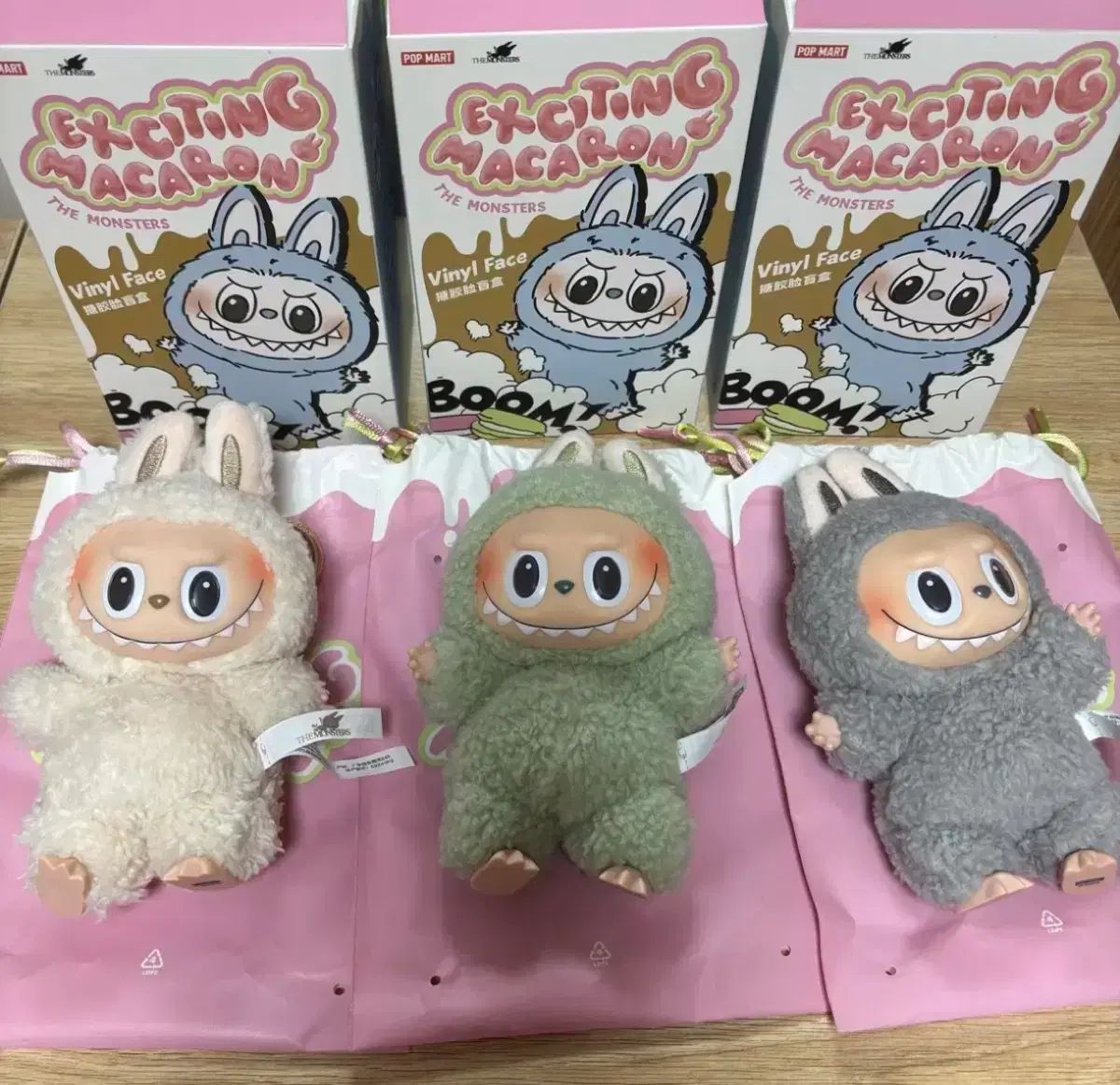 ガラクタ屋 pure pop ラムちゃん　プリポップ ポップマート ラブブ マカロン チャーム ごま大豆 - メルカリ