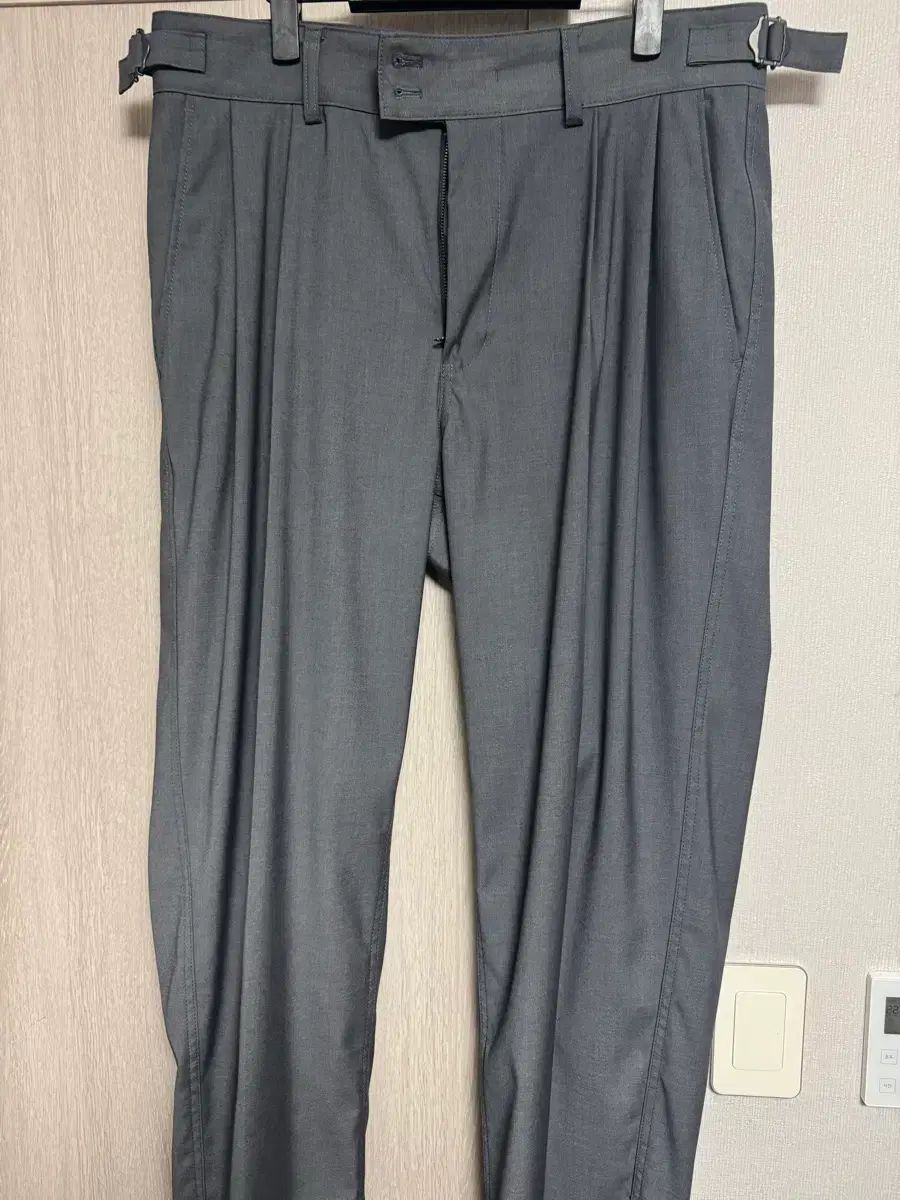 ANOTHER OFFICE アナザーオフィス サンティアゴFW スラックス ブラックグレー