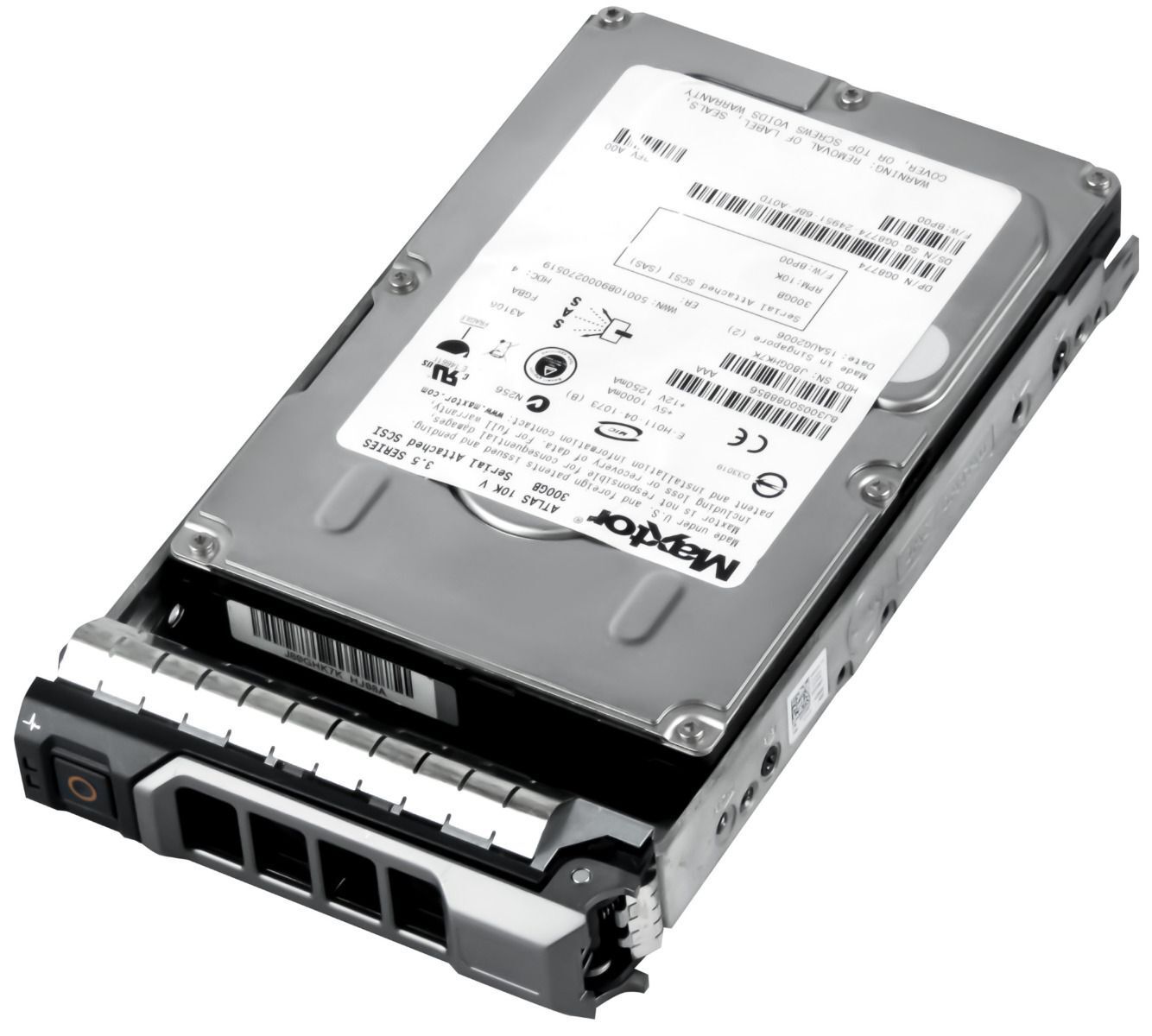 【3年保証】Hard Drive Dell 0G8774 8J300S0 300GB 10000RPM 16MB SAS 3.5