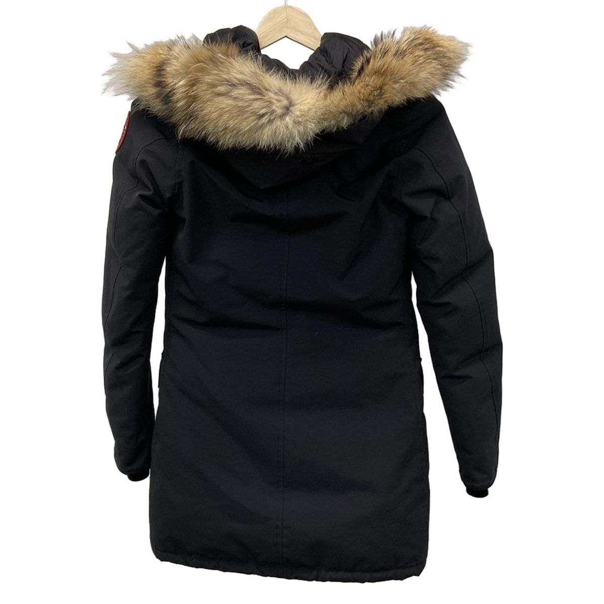 カナダグース ダウン 黒 2603JL XS 正規品 CANADA GOOSE（カナダグース） BRONTE ブロンテ ファー ダウン