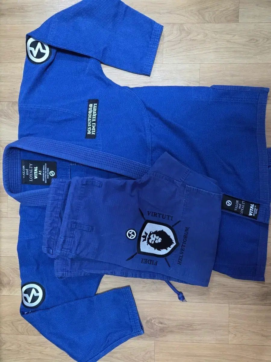 밸러 - ロイヤルティ Vital ブルー 柔術着 A 1