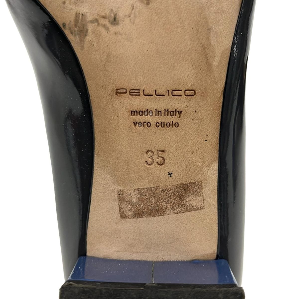 グレー×ブルー アウトソール張替