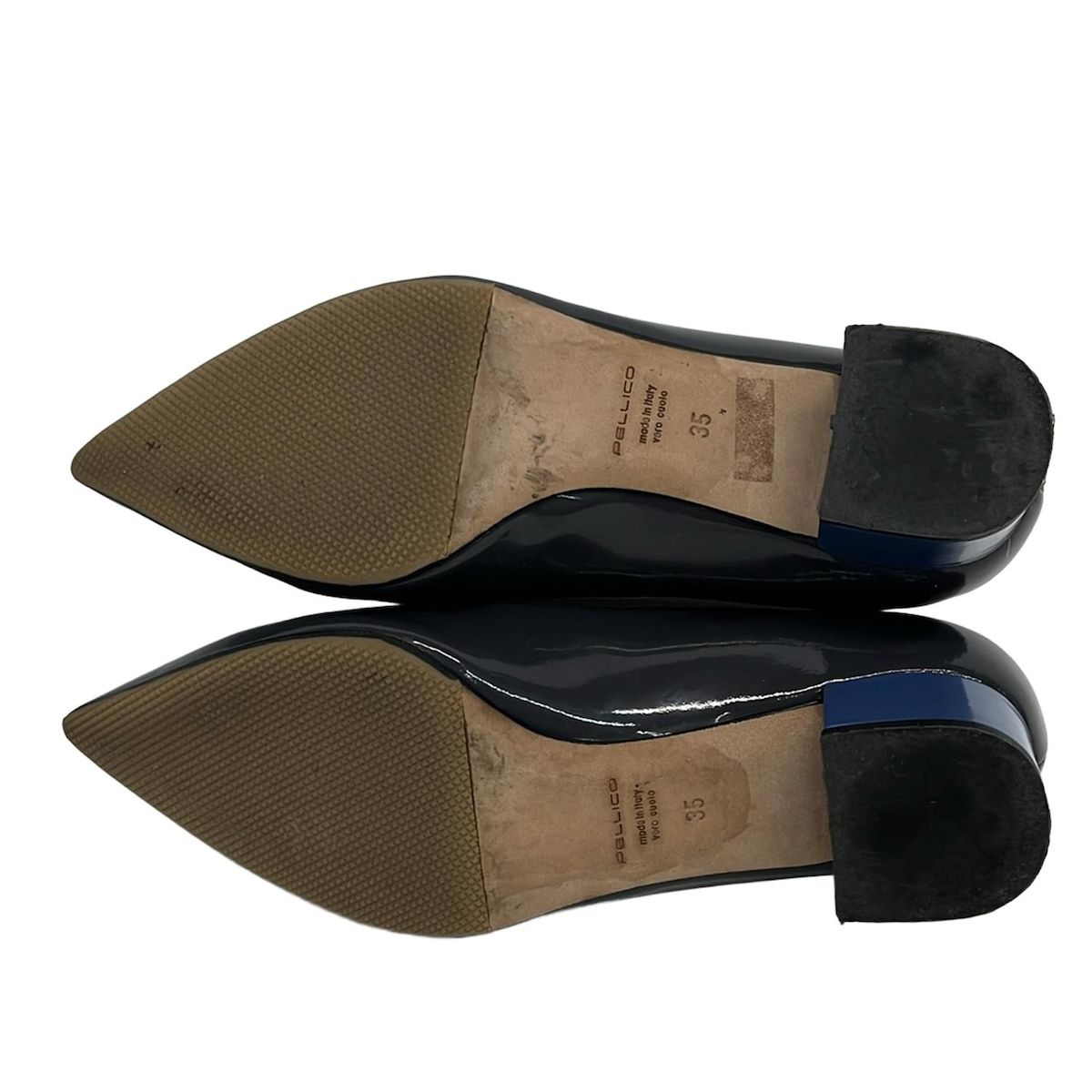 グレー×ブルー アウトソール張替