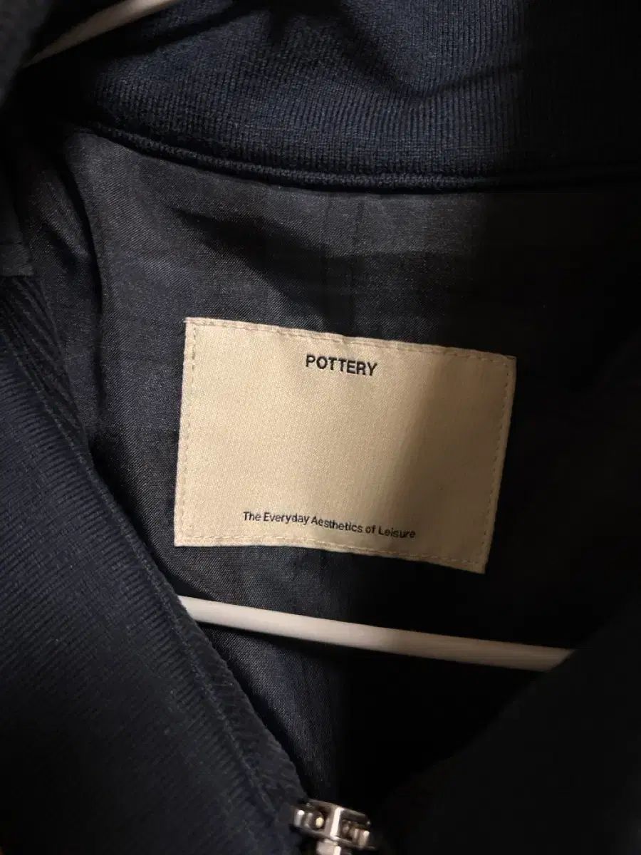 ポッタリー コーデュロイ ハリントンジャケット ネイビー