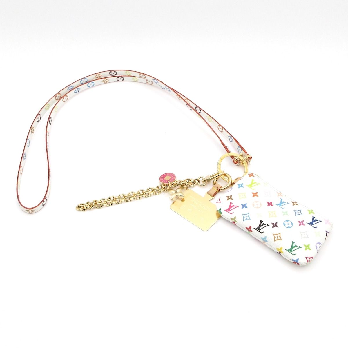 ルイヴィトン 携帯電話ケース モノグラムマルチカラー LVxTMエテュイテレフォン M 14099 マルチカラー 20 YEAR ANNIVERSARY CELEBRATION