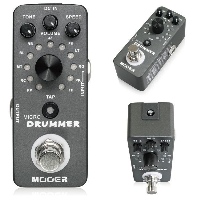 MOOER Micro Drummer ドラムマシン ムーア マイクロドラマー