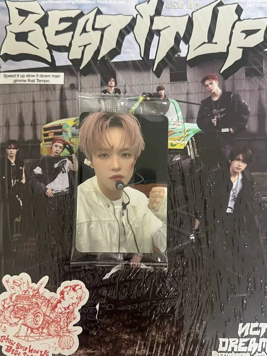 NCT DREAM Beat it up 未開封アルバム + チョンロ 2部 ショーケース 未