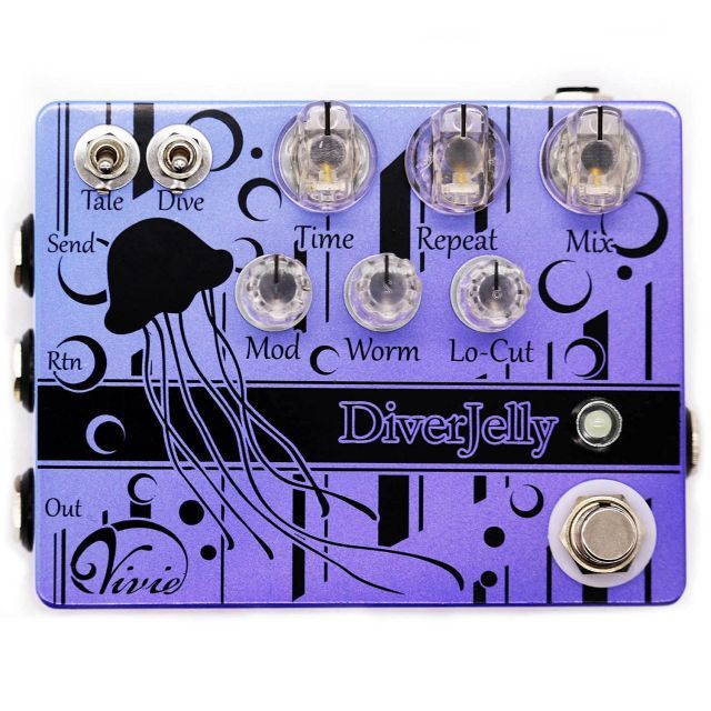 Vivie DiverJelly Send Return MIX Delay