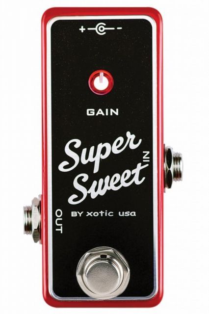 Xotic エキゾチック エフェクター ブースター Super Sweet Booster SSB