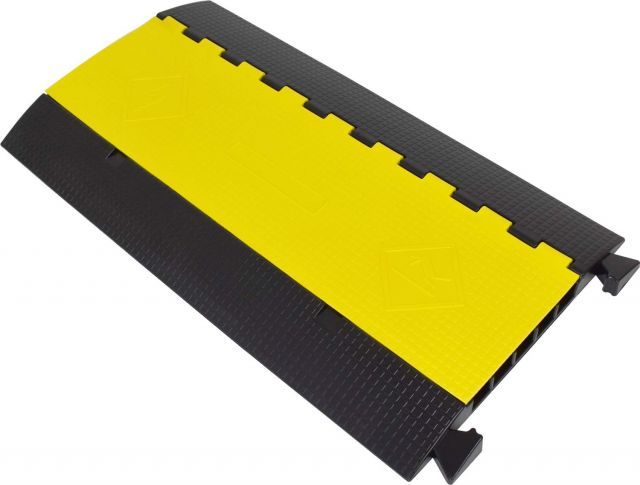 TRUE DYNA トゥルーダイナ ケーブルプロテクター ワイド収納タイプ 溝数5 TDCA PTR 05 耐荷重 40トン