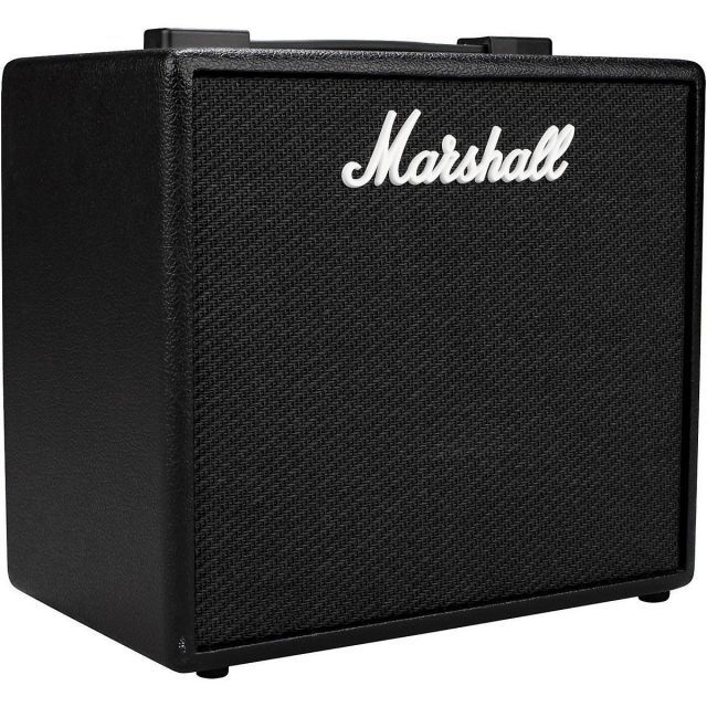 マーシャル Marshall ギターアンプコンボ CODE 25 歴代のマーシャルトーンを忠実にモデリング オーディオインターフェイスとしても使用 スマホアプリで操作が