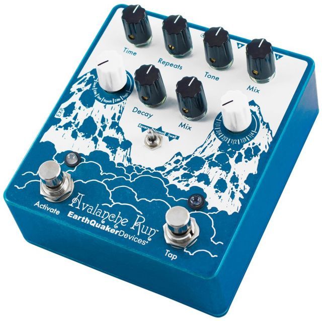 Earth Quaker Devices ステレオディレイ リバーブ Avalanche Run