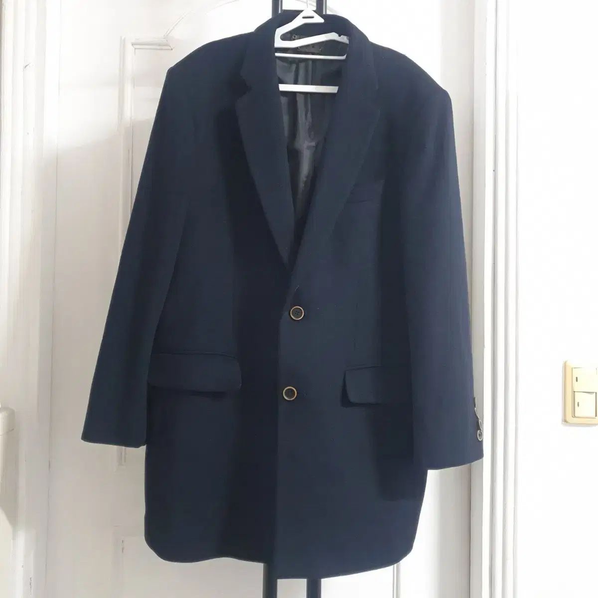 ZIOZIA メンズ ウール カシミア 冬 コート L 100