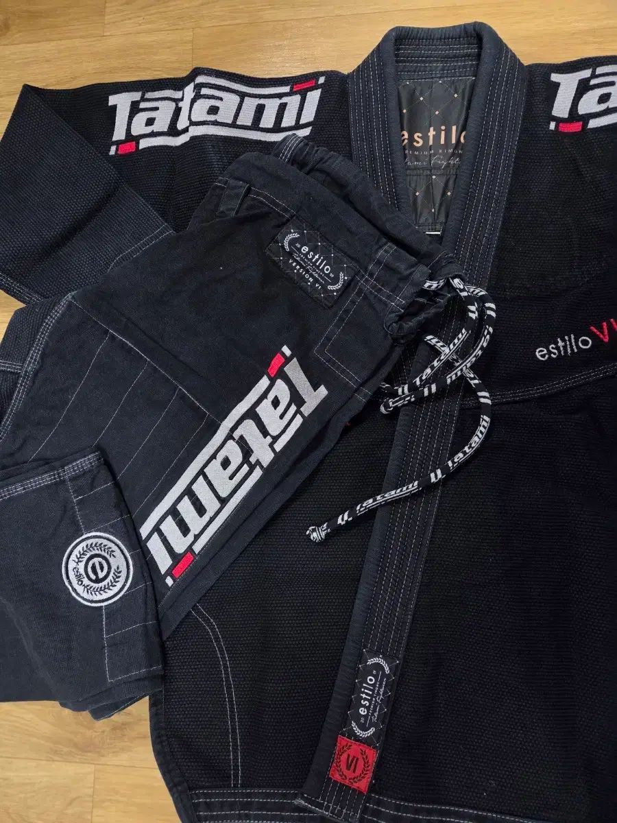 タタミ Estilo VI 柔術 Jiu Jitsu 柔道着 ブラック A 1