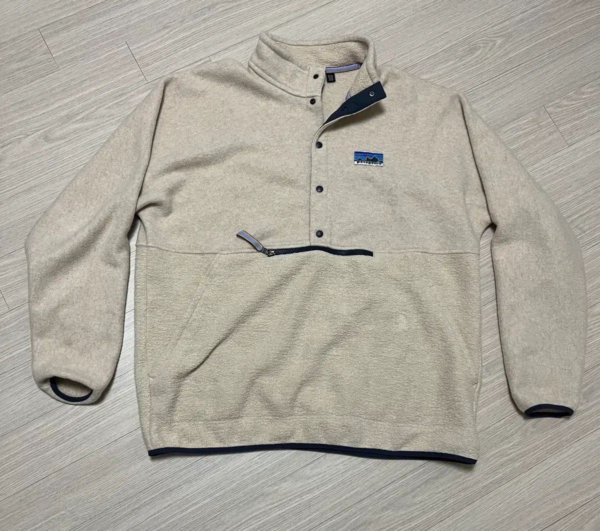 パタゴニア Synchilla シンチラ フリース ナチュラル ブレンド スナップT Tシャツ XL