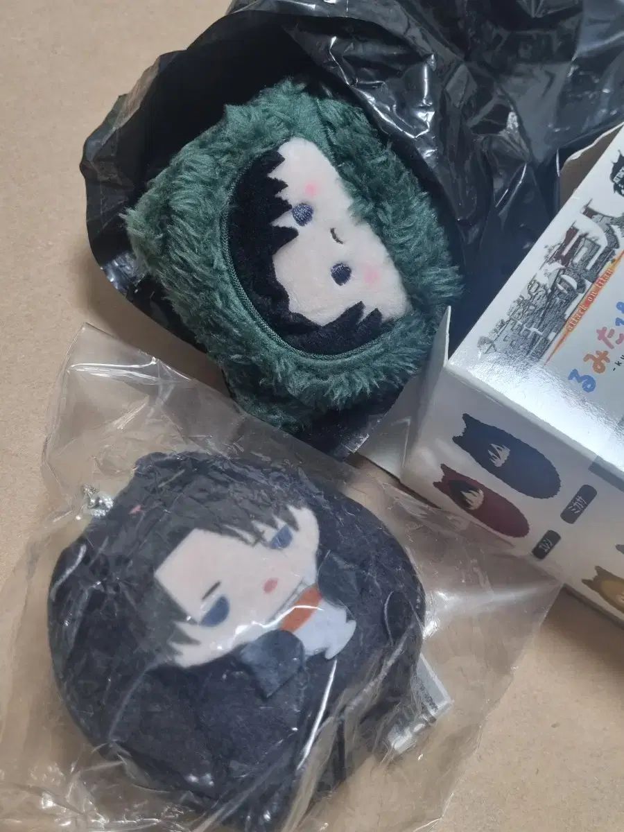 進撃の巨人 リヴァイ てのりんず くるみたぴぬい ぬいぐるみ 2種 まとめ