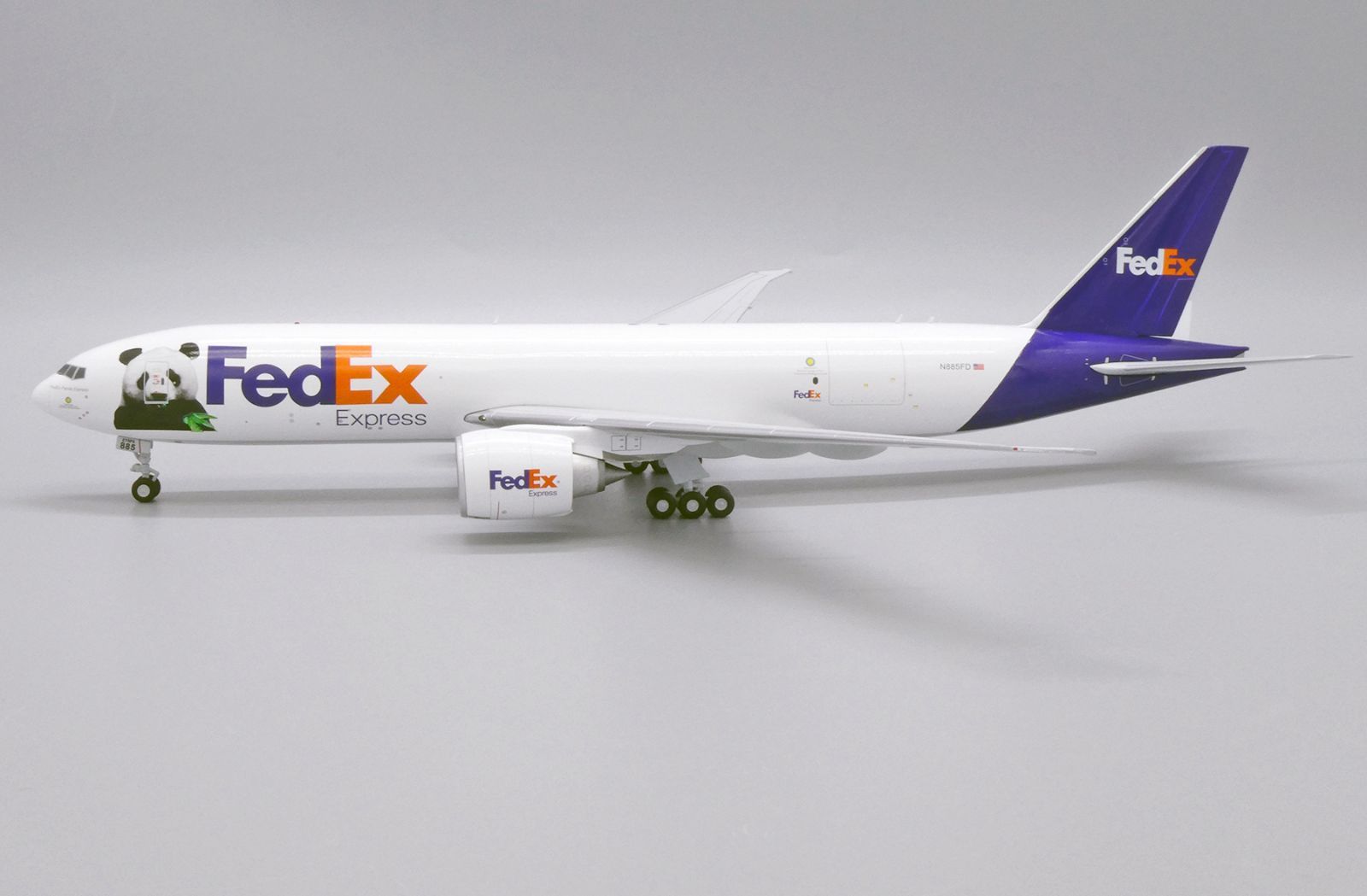 Jcwings FedEx 777 F パンダ エクスプレス N 885 FD 1 200 XX 20046