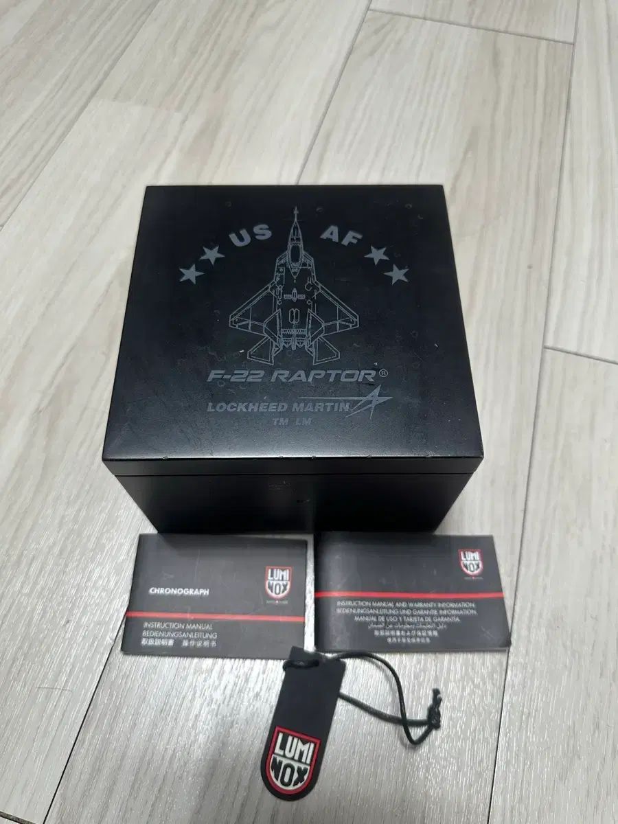  LUMINOX ルミノックス F 22 ラプター チタンモデル レザーベルト 時計