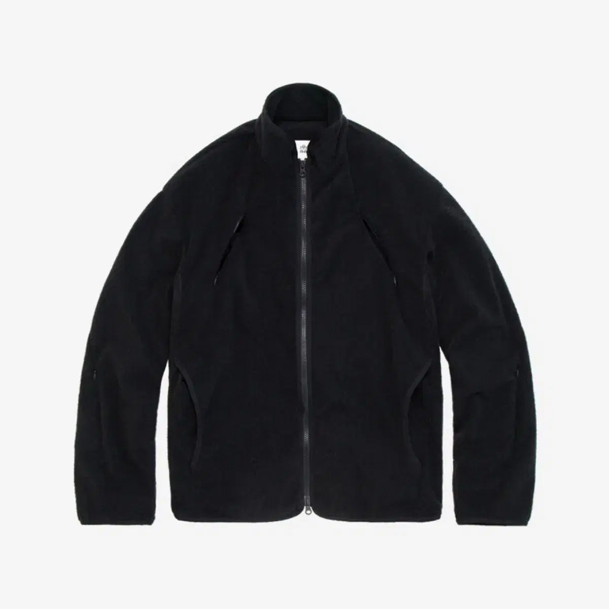 2 ポリテル ベロア フリース ジャケット 25 fw ブラック