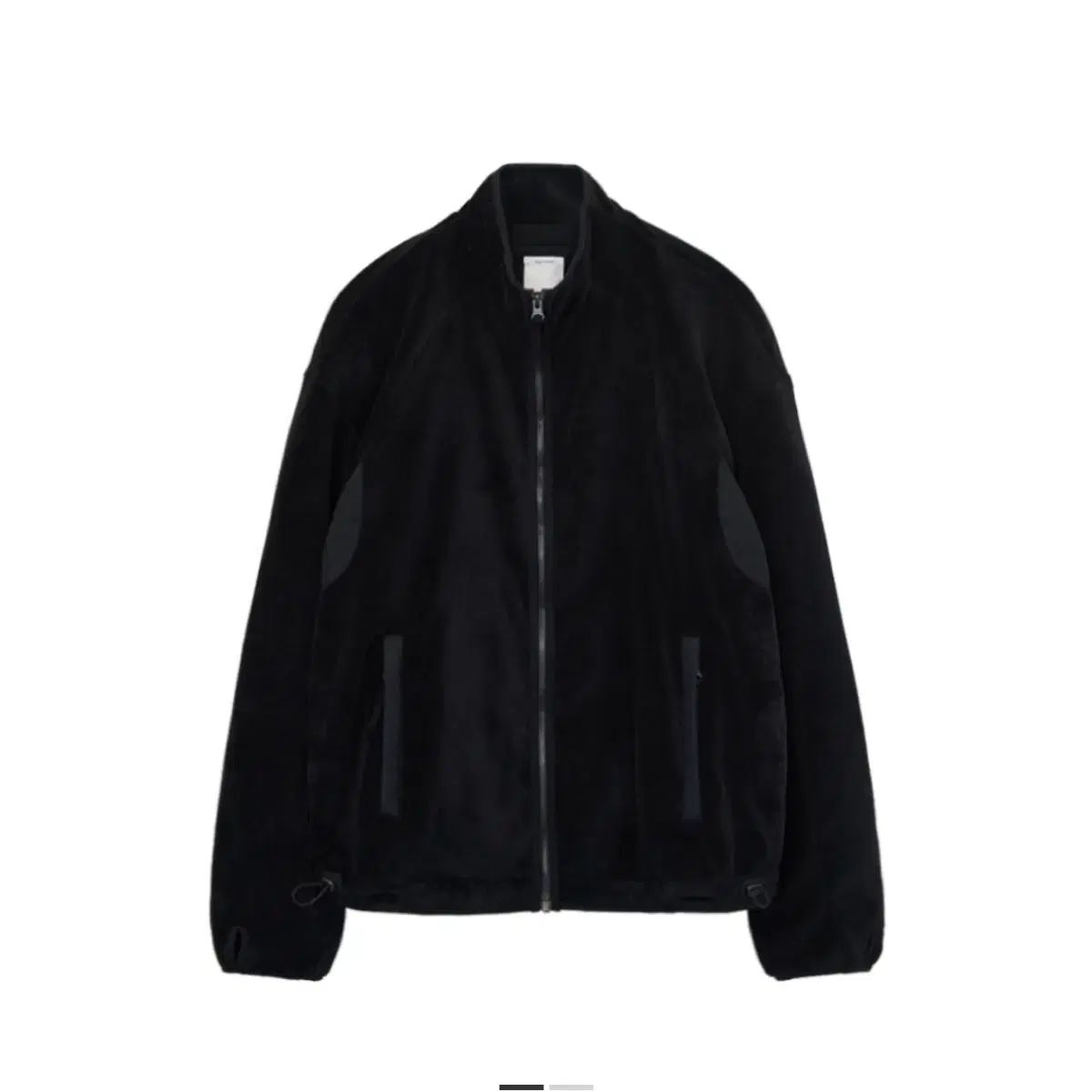 2 POLYTERU HUMAN MADE INDEX FLEECE JACKET ブラック