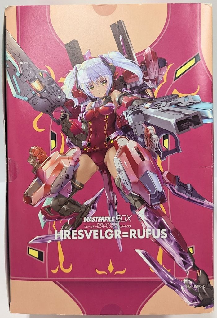 コトブキヤ フレームアームズ ガール フレズヴェルク ルフス デザイナーズノート付