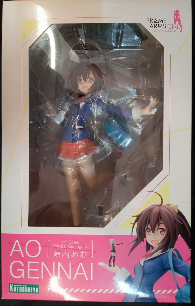 コトブキヤ フレームアームズ ガール 源内あお 1 7 PVC