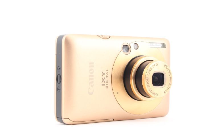 ☆良品☆CANON キヤノン IXY DIGITAL 210IS ゴールド コンパクト