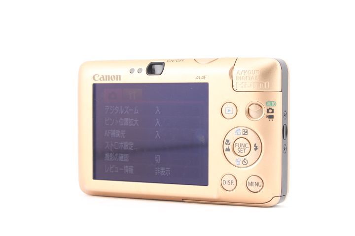 ☆良品☆CANON キヤノン IXY DIGITAL 210IS ゴールド コンパクト
