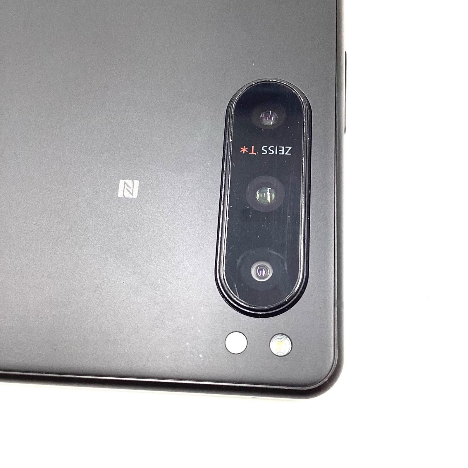 Sony Xperia 5 IV 128GB ブラック Softbank A204SO 白ロム【難有