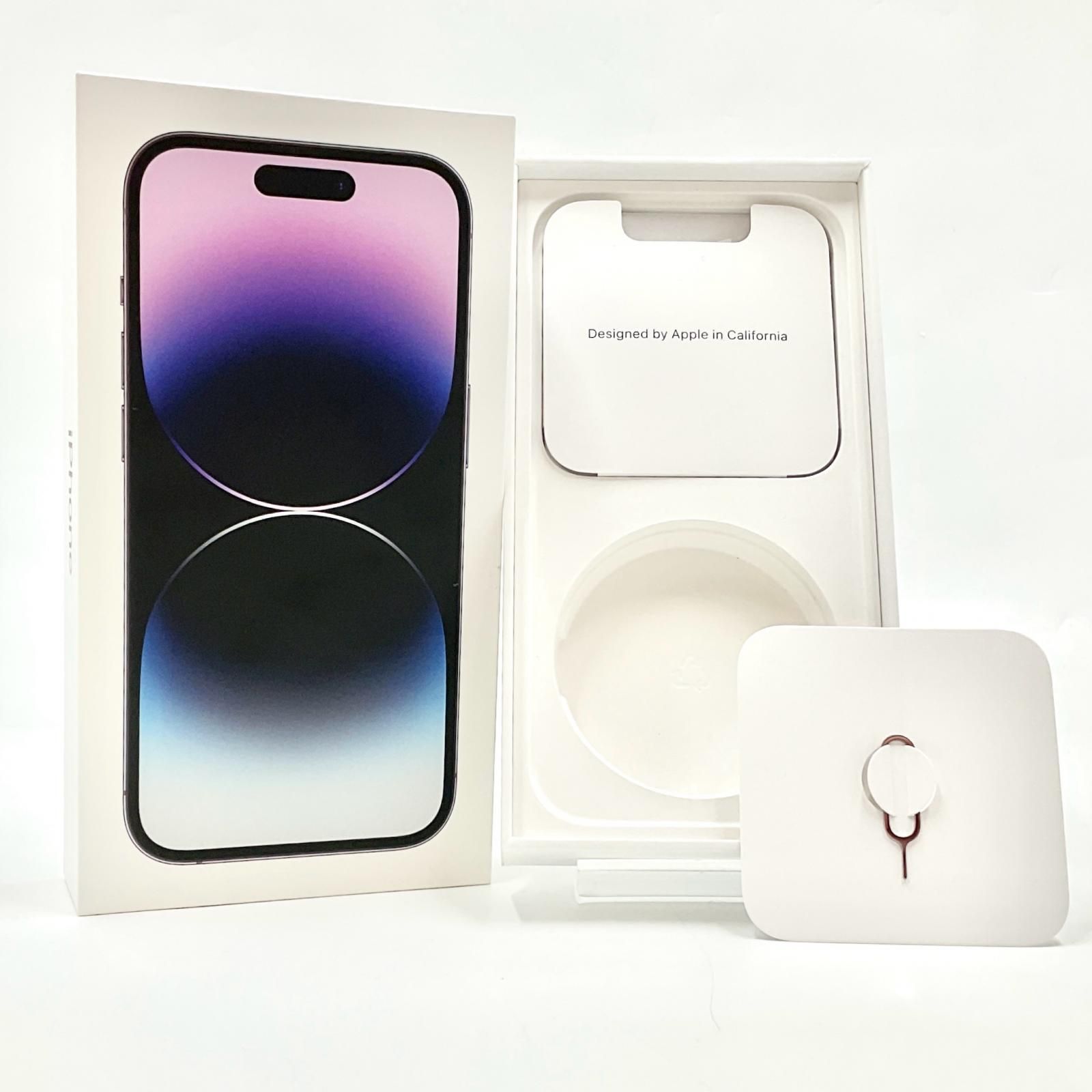 iPhone 14 Pro 256GB ディープパープル SIMフリー 白ロム 動作確認済