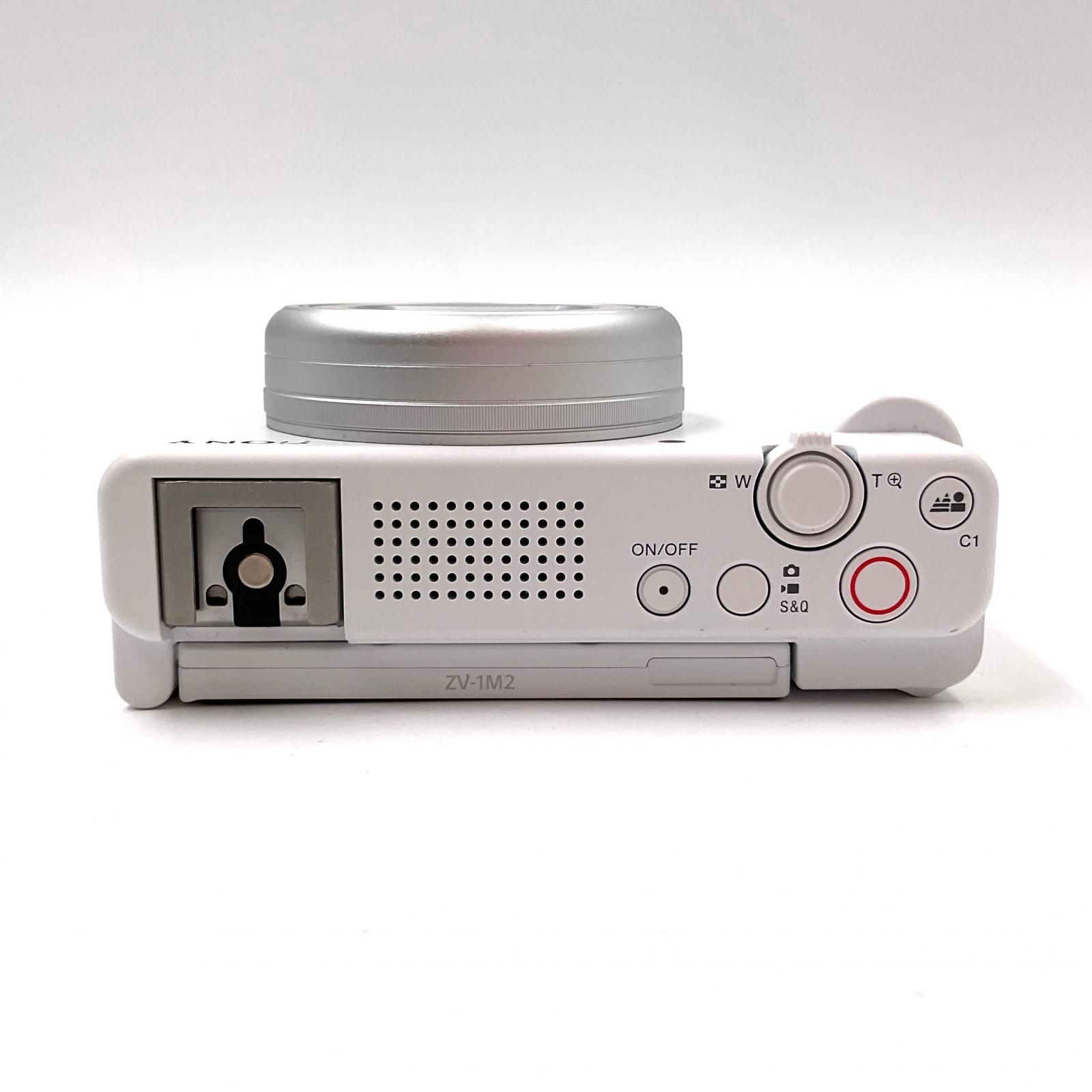 Sony コンパクトデジタルカメラ VLOGCAM ZV-1M2 [ホワイト] 美品 動作