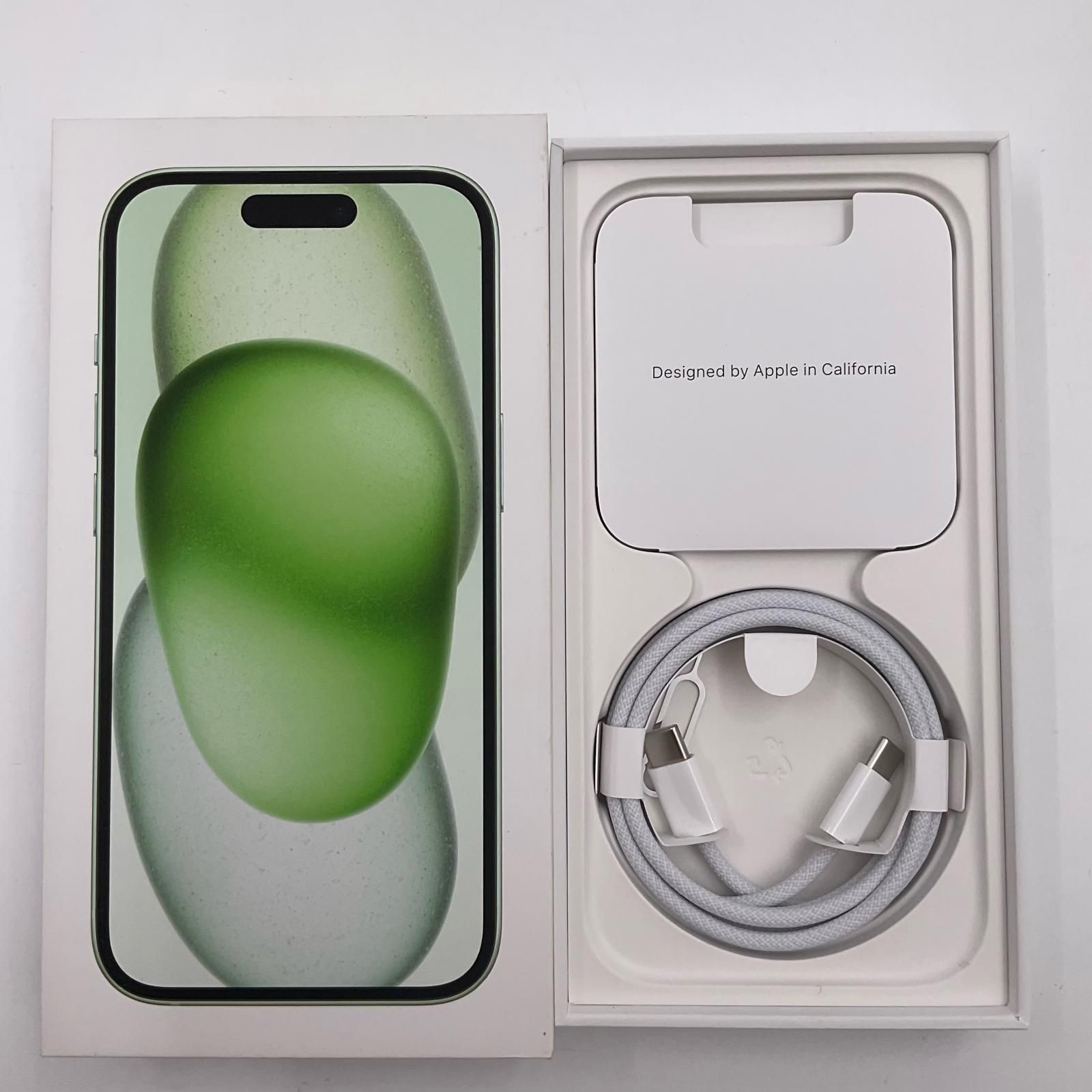 iPhone 15 512GB グリーン SIMフリー 白ロム 動作確認済 83%【全額返金