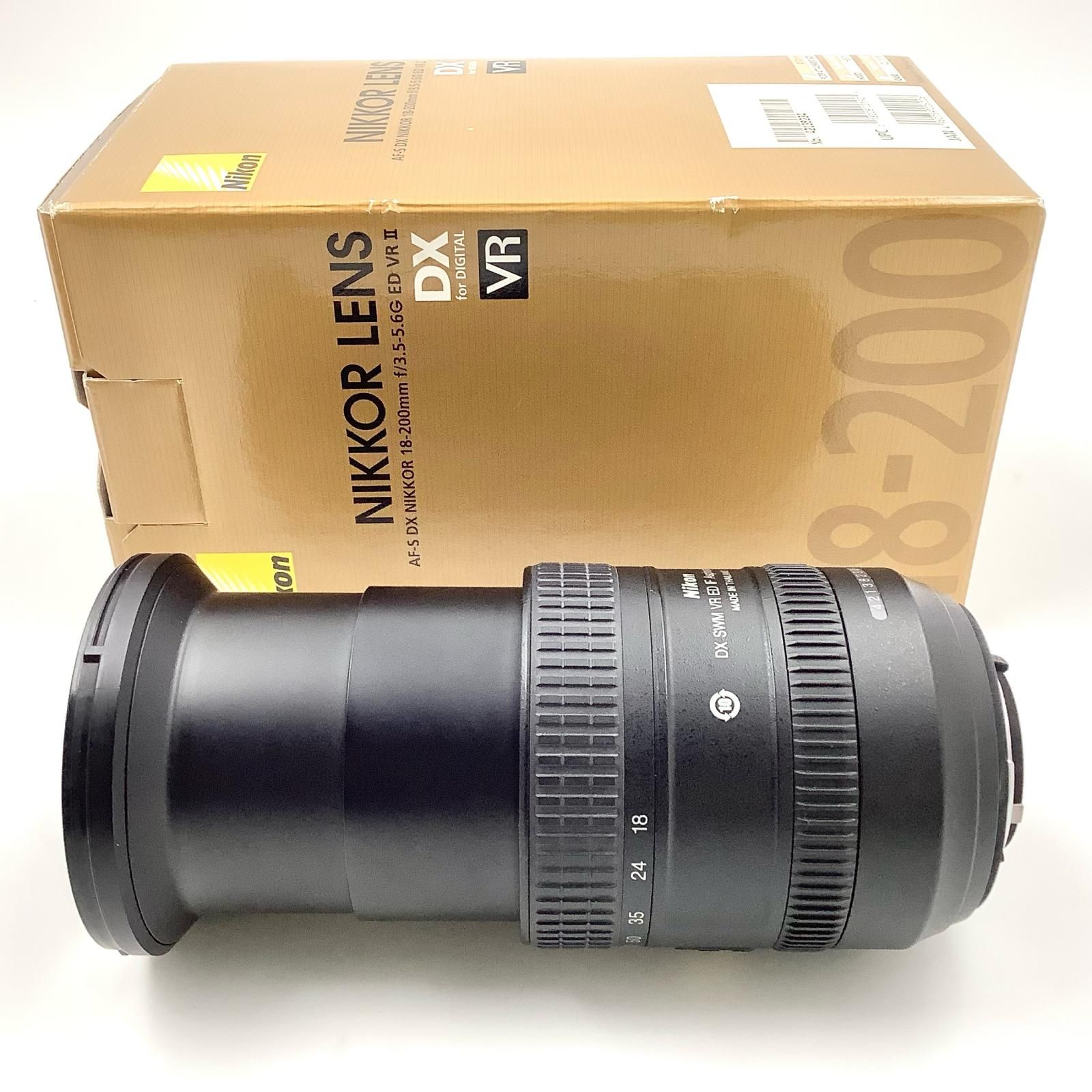 全額返金保証】【最速発送】Nikon AF-S DX NIKKOR 18-200mm f/3.5-5.6G
