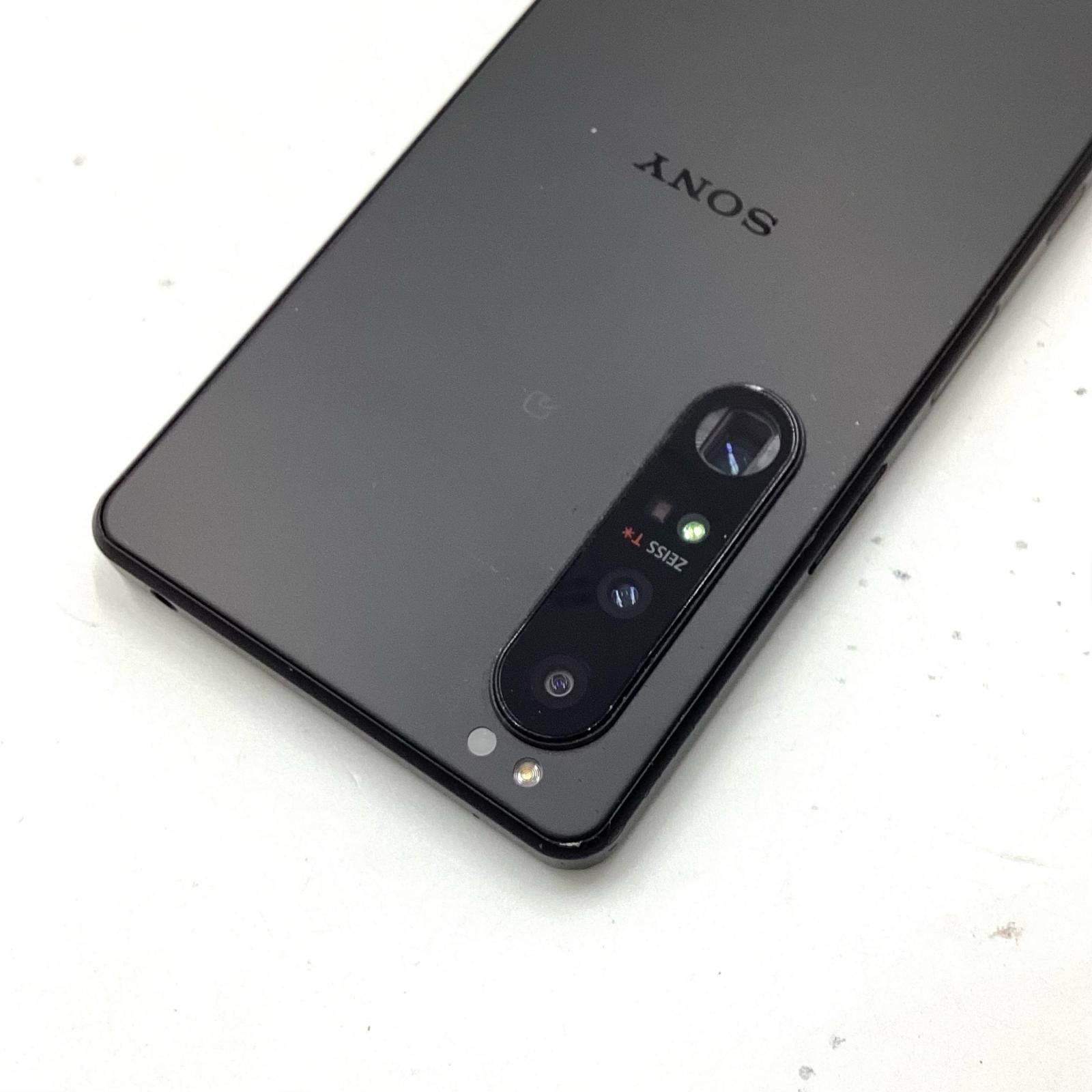 Sony Xperia 1 III 256GB フロストブラック docomo SO-51B 白ロム 動作