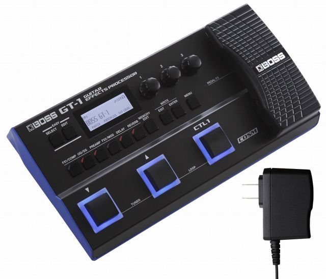 中古】【非常に良い】BOSS GT-1 マルチエフェクター 純正アダプター