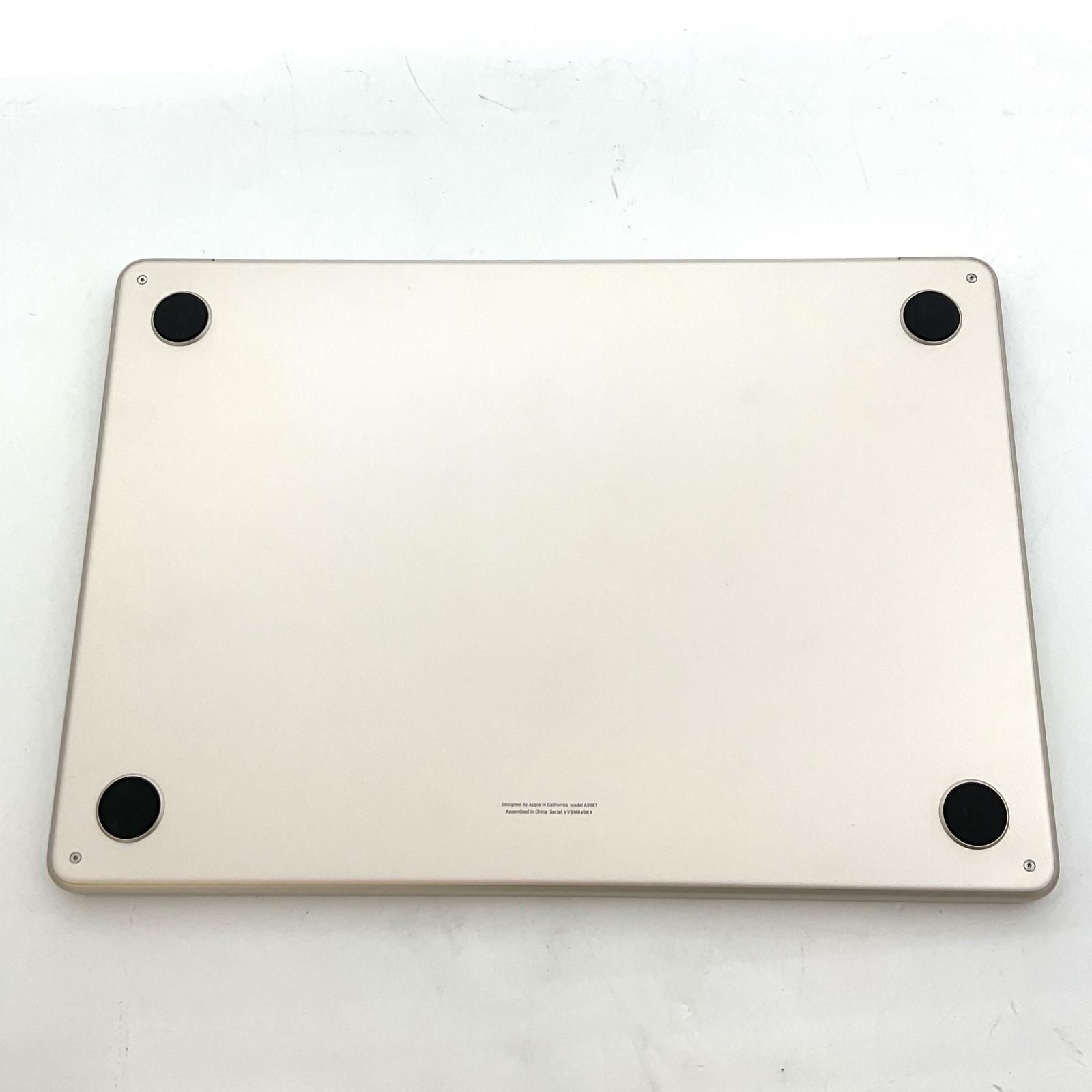 全額返金保証】【最速発送】Apple MacBook Air 13インチ 2022 Apple M2