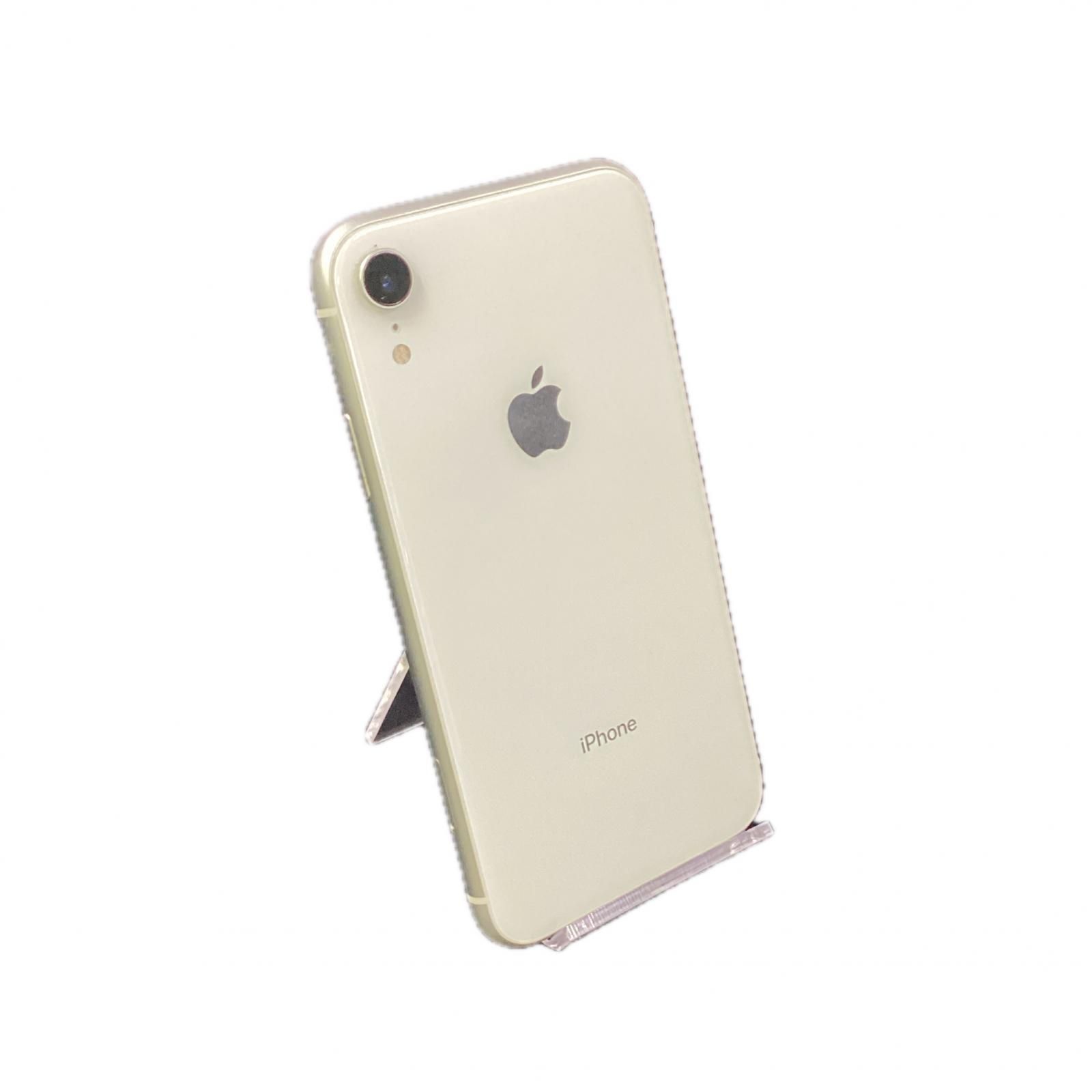 スマートフォン・携帯電話 iPhone XR 64GB ホワイト SIMフリー 白ロム