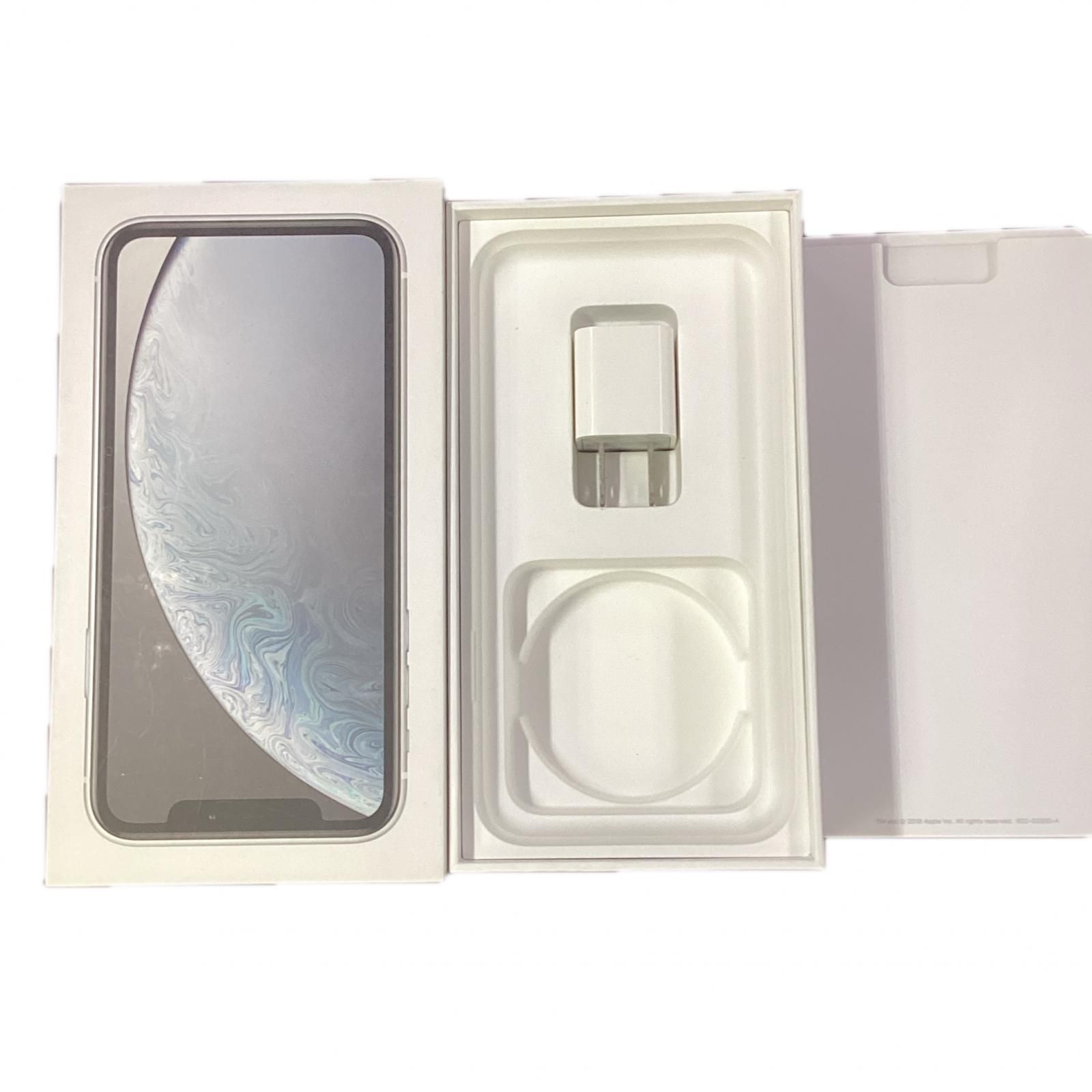 スマートフォン・携帯電話 iPhone XR 64GB ホワイト SIMフリー 白ロム