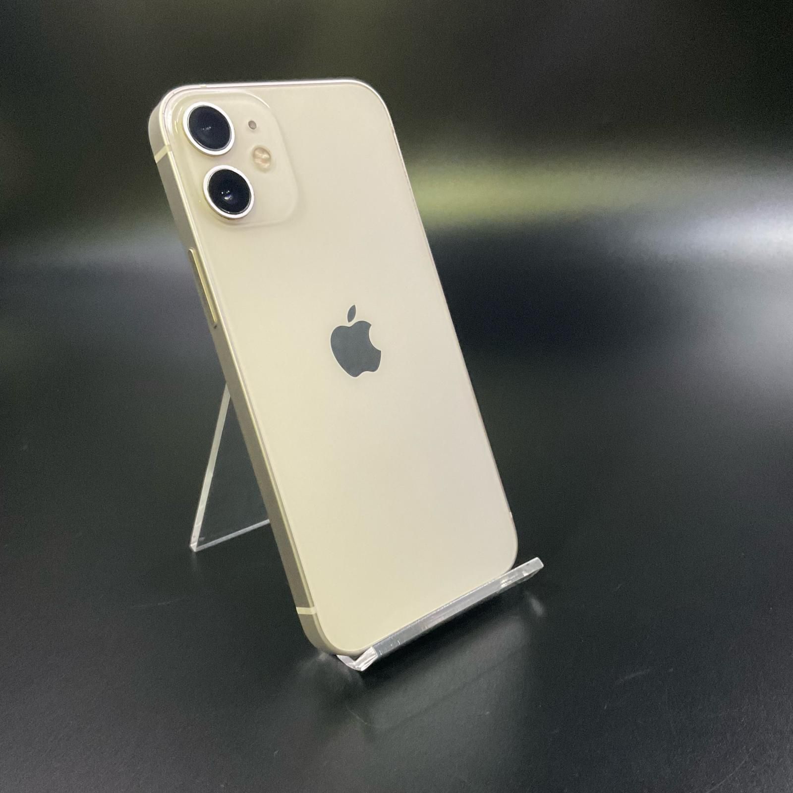 iPhone 12 mini 64GB ホワイト docomo 白ロム 動作確認済 76%【全額返金保証】【最速発送】