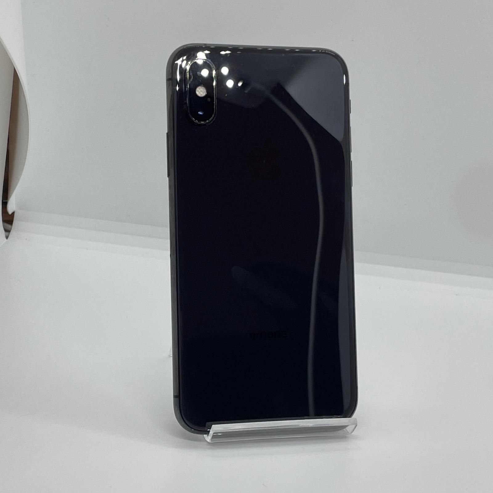  iPhone XS 256GB スペースグレイ docomo 白ロム 動作確認済 75%【全額返金保証】【最速発送】 スマートフォン本体
