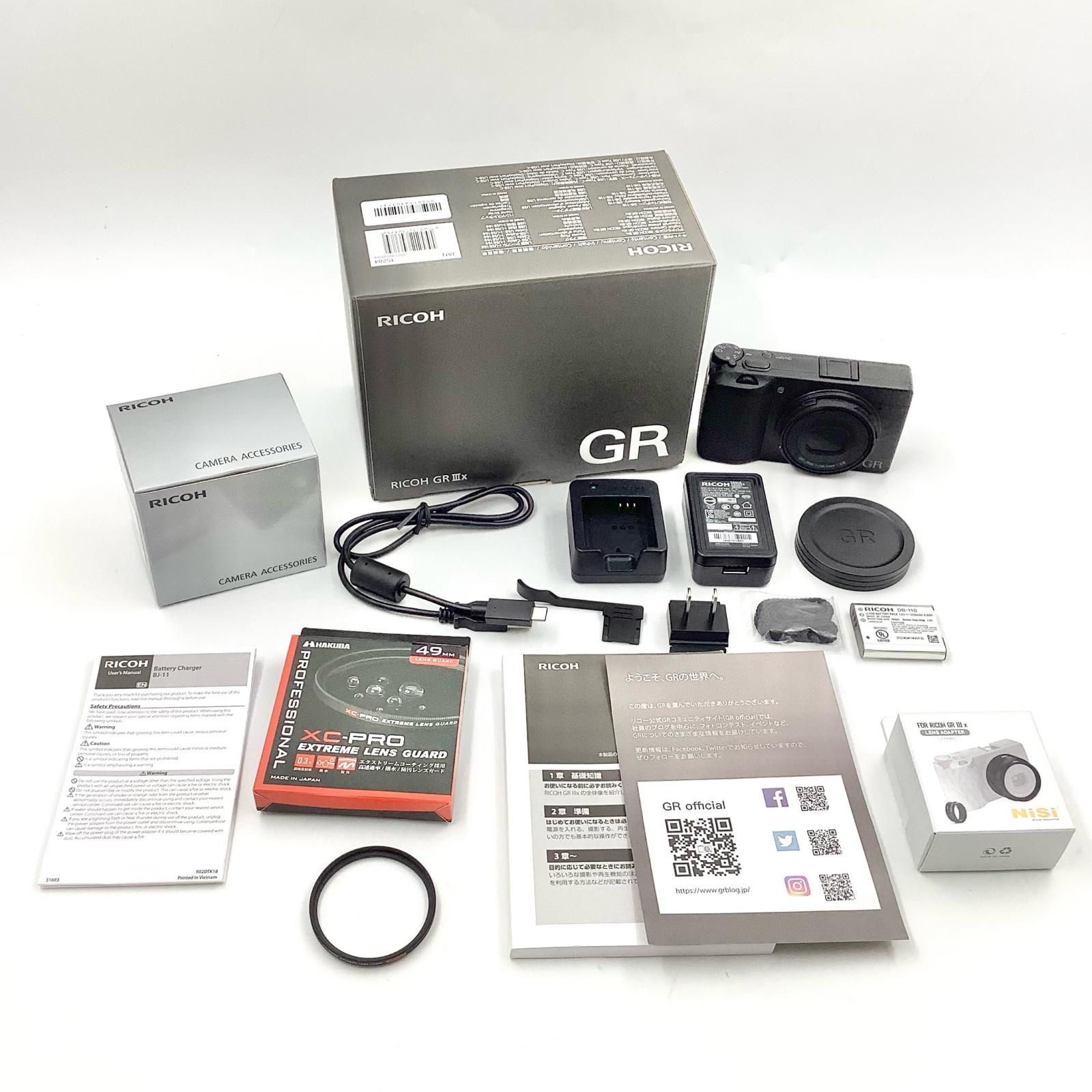 【返品保証・動作確認済】RICOH GR DIGITAL III 完動品 美品】RICOH GR DIGITAL III 動作確認済 返金保証