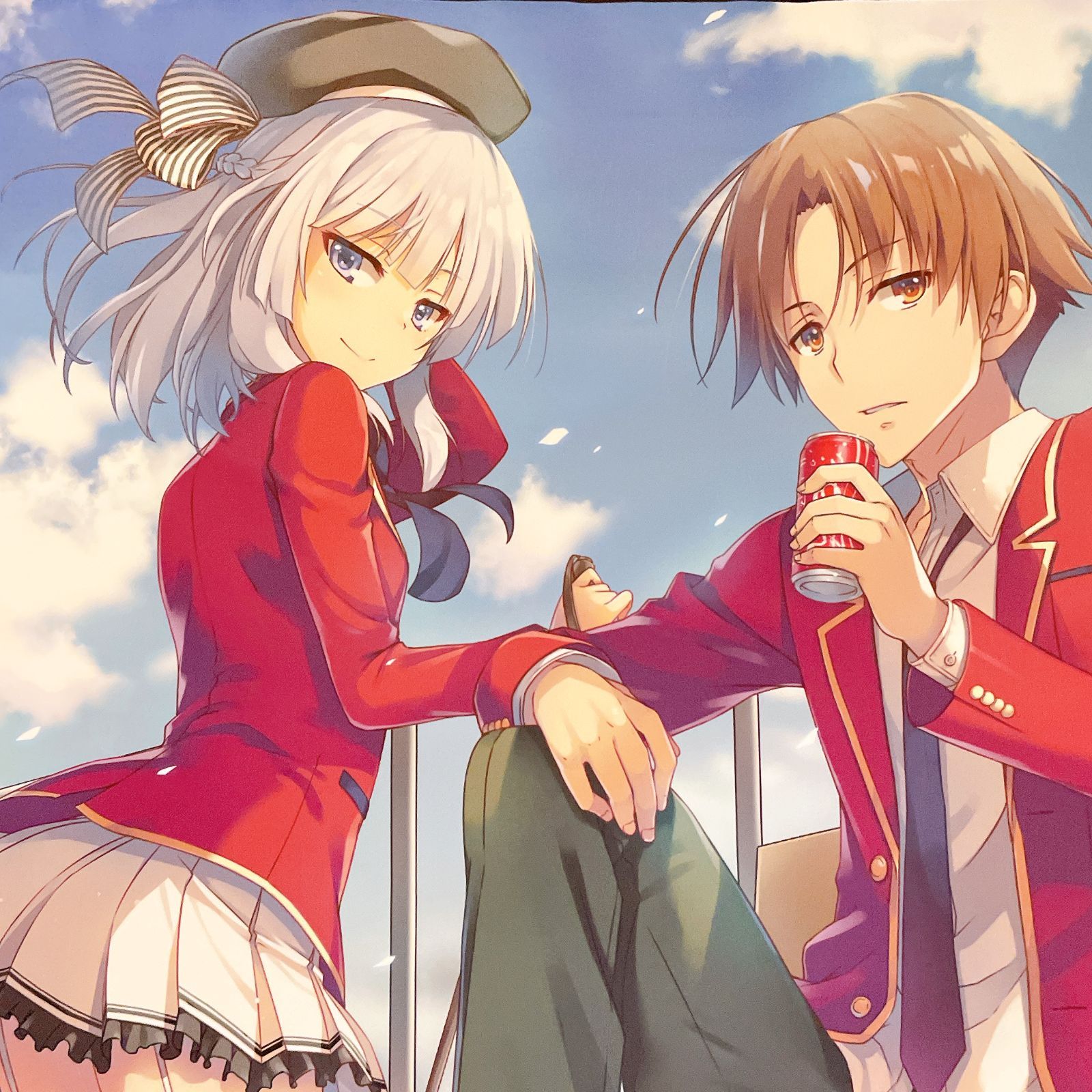 美品】ようこそ実力至上主義の教室へ 綾小路清隆＆軽井沢恵 B2