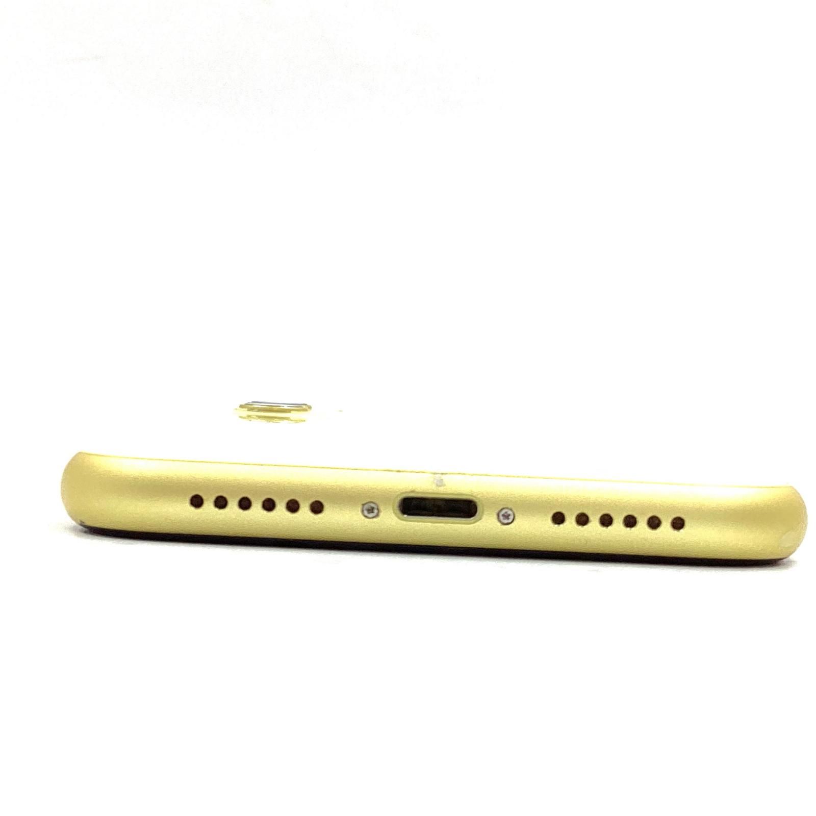 0 128GB iPhone イエロー SIMフリー Apple 64GB 白ロム - 本体 スマホ 
