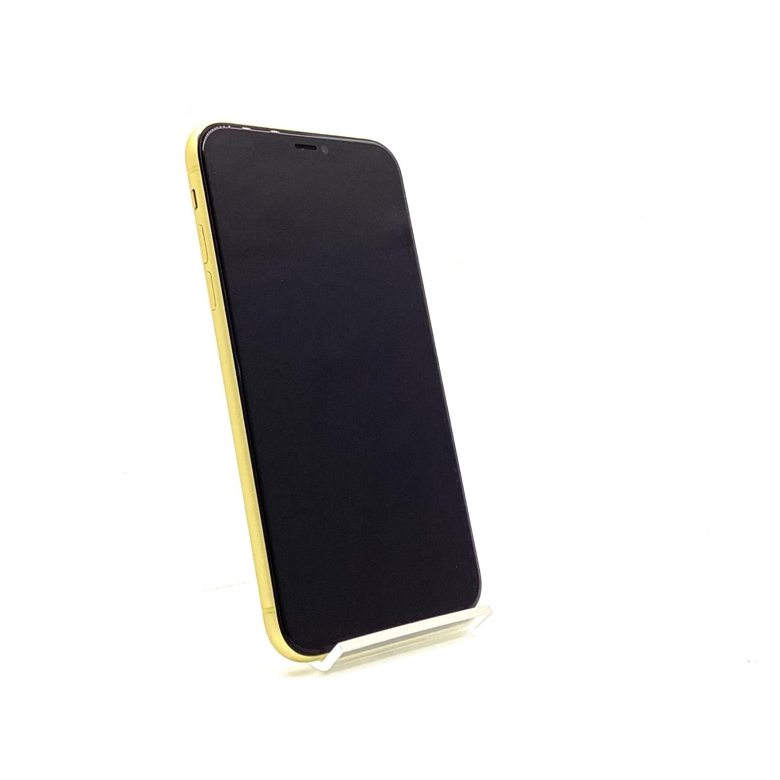 0 128GB iPhone イエロー SIMフリー Apple 64GB 白ロム - 本体 スマホ 