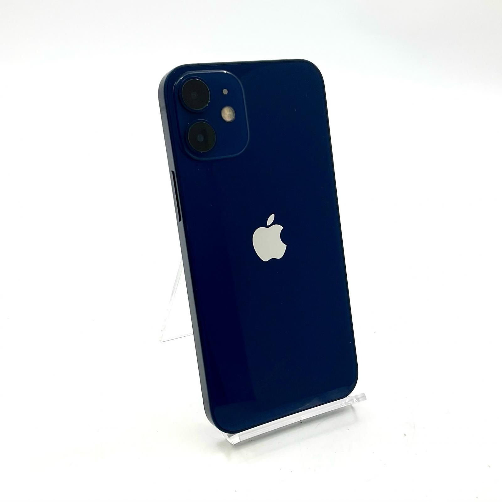 【動作確認済】iPhone12mini 128GB SIMfフリー iPhone 12 mini 128GB ブルー SIMフリー 白ロム 動作確認済 79%【全額